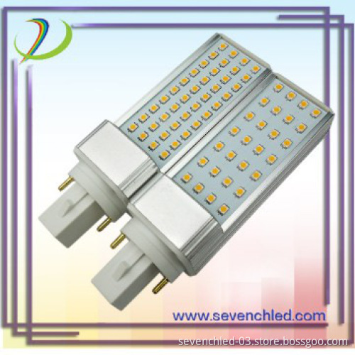 ac85-265v ce rohs 2835smd 8w 760lm 120degree 2pin led g24 downlight